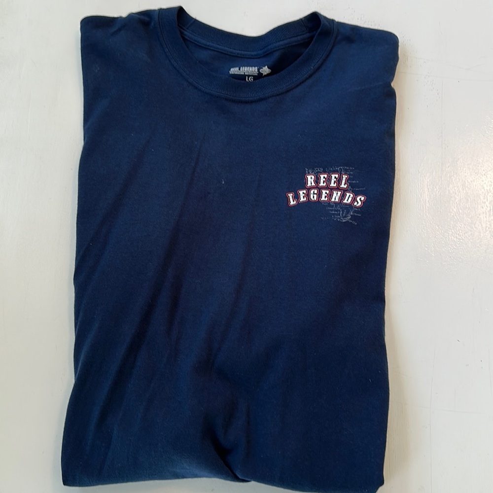 Men’s large long sleeve reel legends shirt